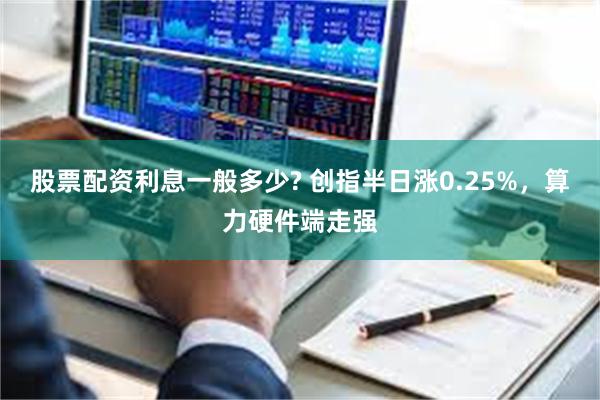 股票配资利息一般多少? 创指半日涨0.25%，算力硬件端走强