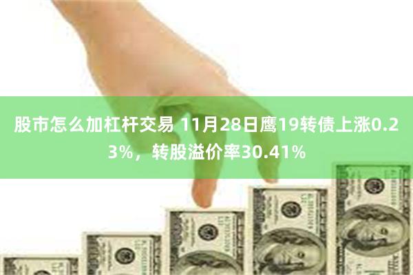 股市怎么加杠杆交易 11月28日鹰19转债上涨0.23%，转股溢价率30.41%